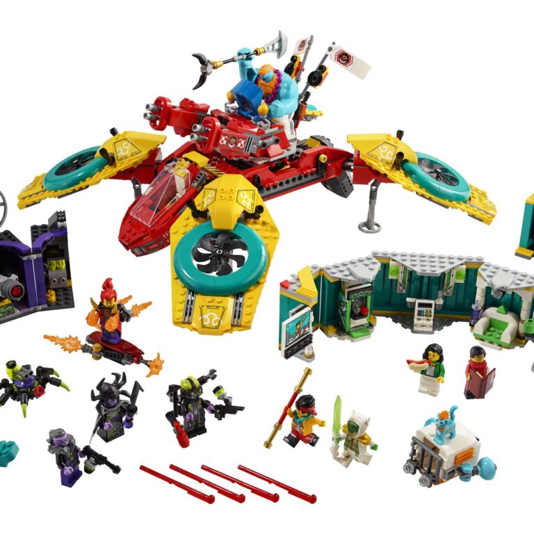 LEGO 80023 Monkie Kid's team dronecopter - LEGO 80023 INT 2