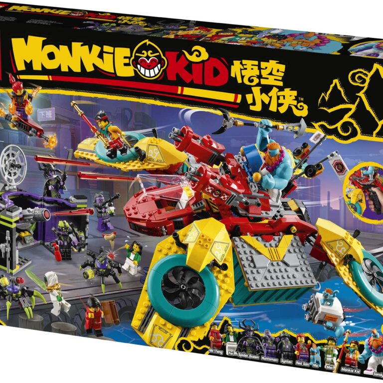 LEGO 80023 Monkie Kid's team dronecopter - LEGO 80023 INT 44