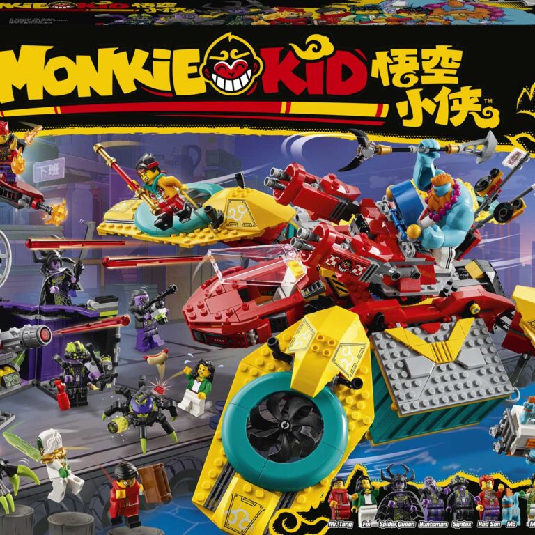 LEGO 80023 Monkie Kid's team dronecopter - LEGO 80023 INT 46
