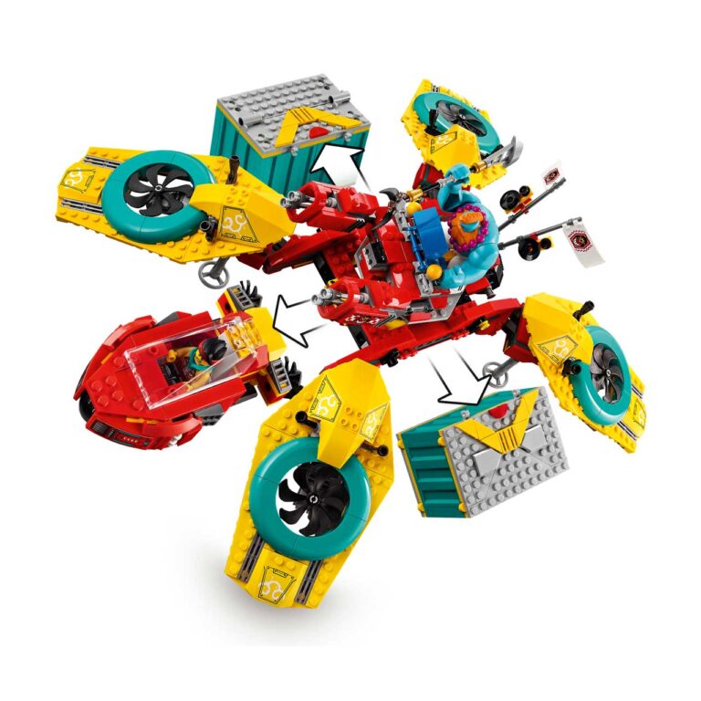 LEGO 80023 Monkie Kid's team dronecopter - LEGO 80023 INT 57