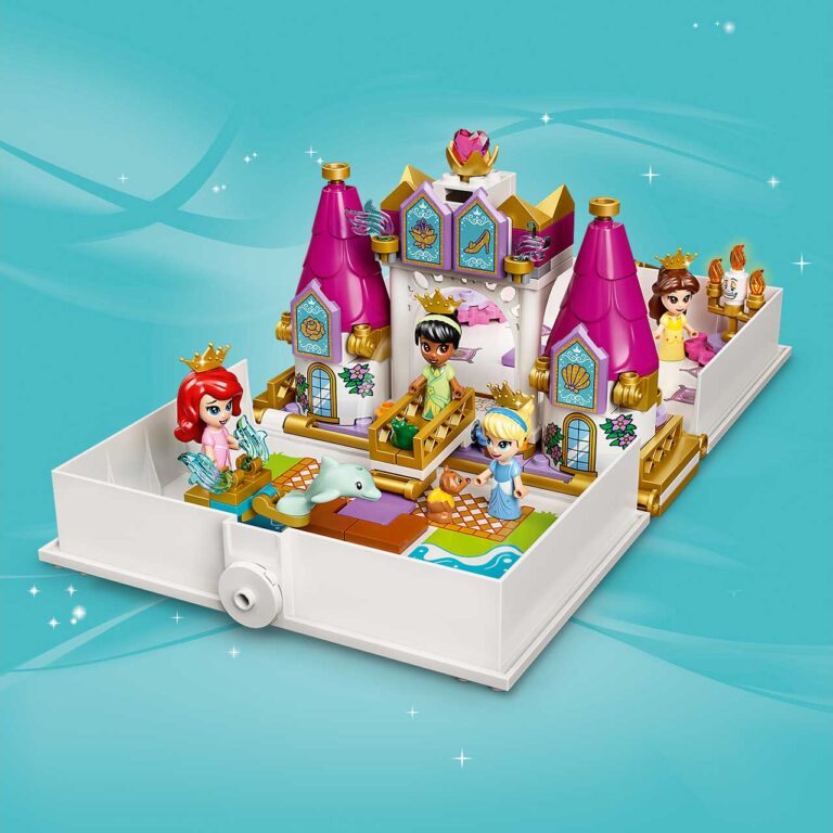 LEGO 43193 Disney Ariel, Belle, Assepoester en Tiana's verhalenboekavontuur - 43193 DisneyPrincess 2HY21 EcommerceMobile NOTEXT 1500x1500 3
