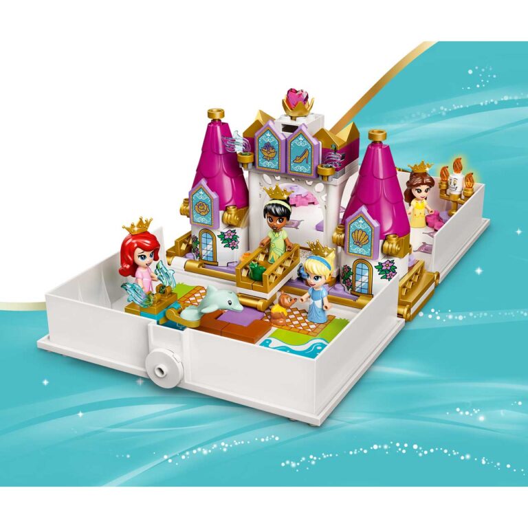 LEGO 43193 Disney Ariel, Belle, Assepoester en Tiana's verhalenboekavontuur - 43193 WEB PRI