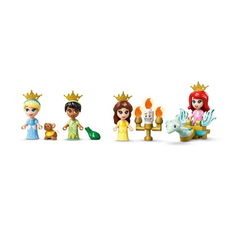 LEGO 43193 Disney Ariel, Belle, Assepoester en Tiana's verhalenboekavontuur - 43193 WEB SEC01