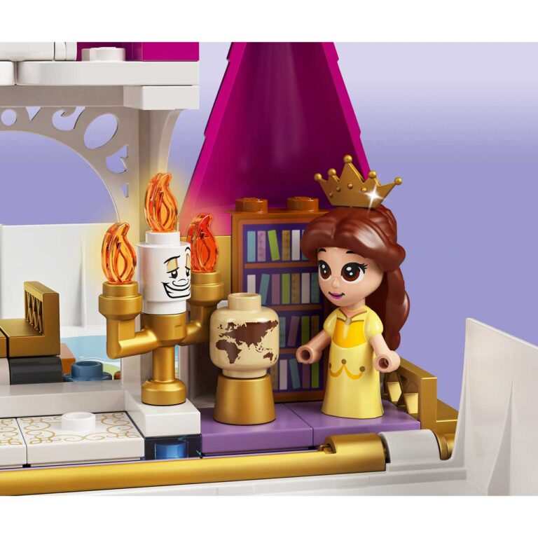 LEGO 43193 Disney Ariel, Belle, Assepoester en Tiana's verhalenboekavontuur - 43193 WEB SEC06