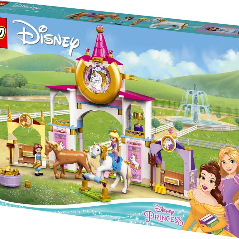 LEGO 43195 Disney Belle en Rapunzel's koninklijke paardenstal - 43195 Box2 v29