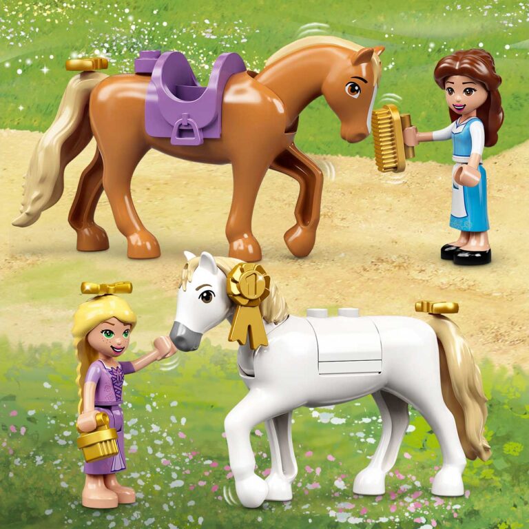 LEGO 43195 Disney Belle en Rapunzel's koninklijke paardenstal - 43195 Feature2