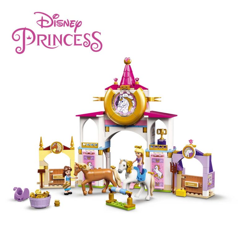 LEGO 43195 Disney Belle en Rapunzel's koninklijke paardenstal - 43195 Hero MB