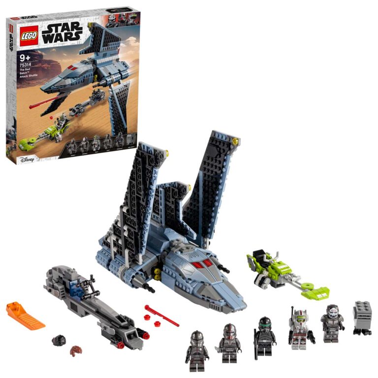 LEGO 75314 Star Wars The Bad Batch Aanvalsshuttle - 75314 boxprod v29