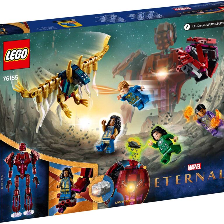 LEGO 76155 Marvel Eternals In Arishems Shadow - 76155 Box5 V29