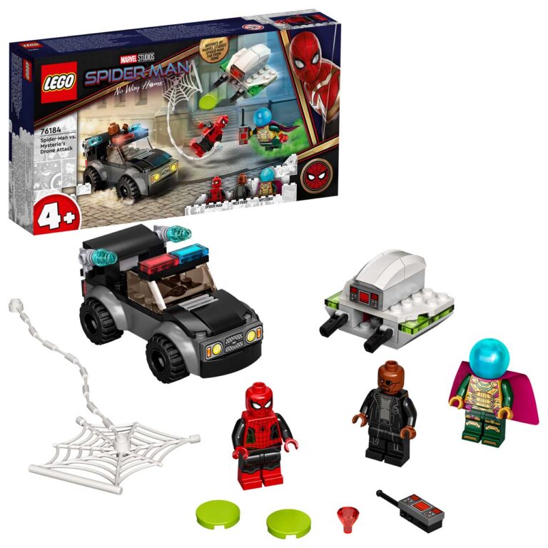 LEGO 76184 Marvel Spider-Man vs. Mysterio droneaanval - 76184 boxprod v29