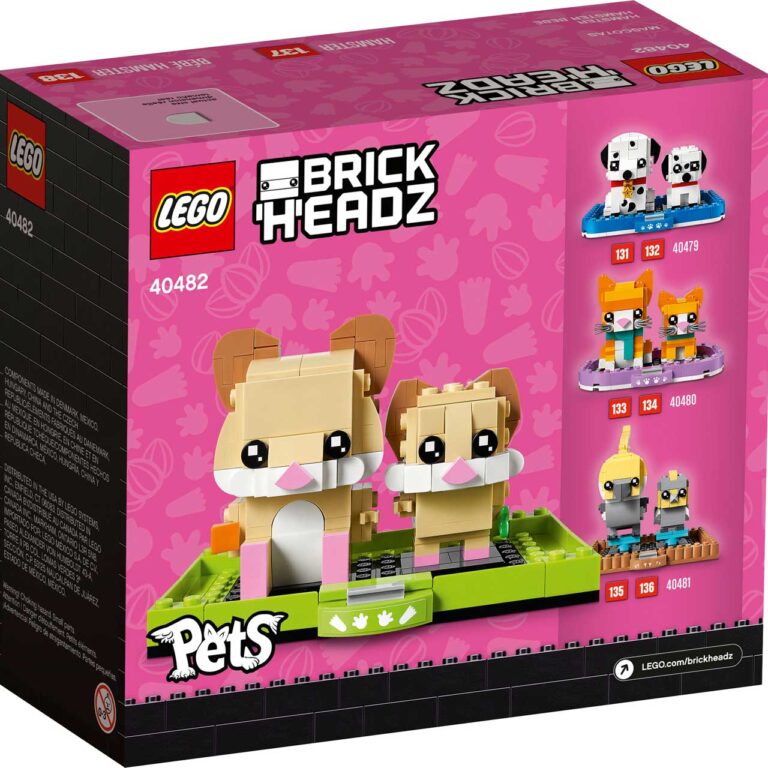 LEGO 40482 BrickHeadz Hamster - LEGO 40482 4
