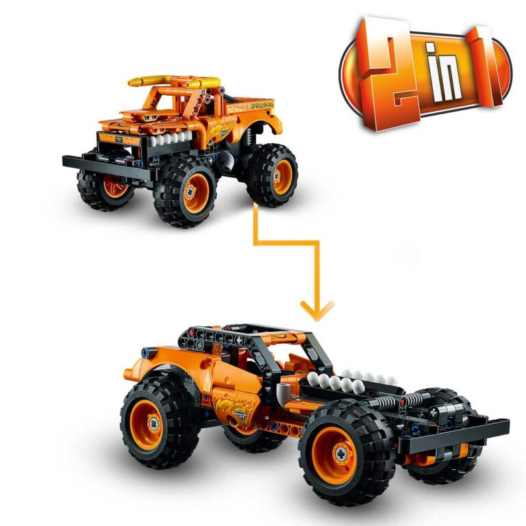 LEGO 42135 Technic Monster Jam El Toro Loco - LEGO 42135 L27 6