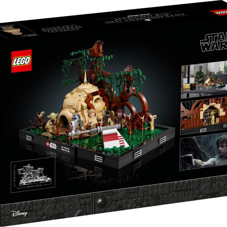 LEGO 75330 Star Wars Jedi training op Dagobah diorama - LEGO 75330 alt6