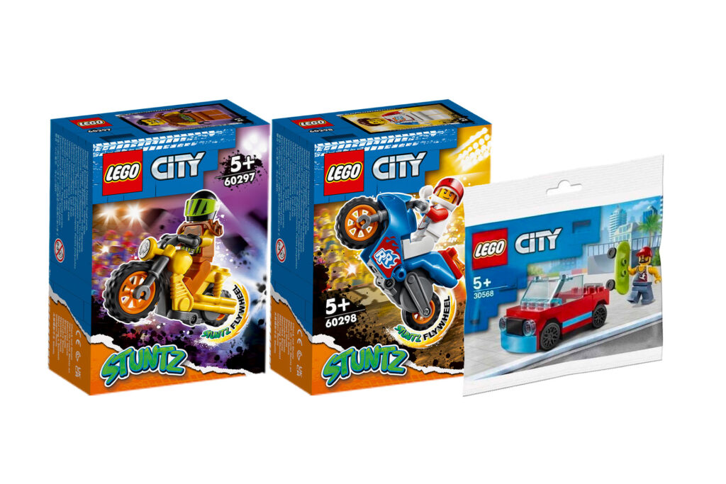 LEGO 60297 en LEGO 60298 - EGO City Stuntz bundel