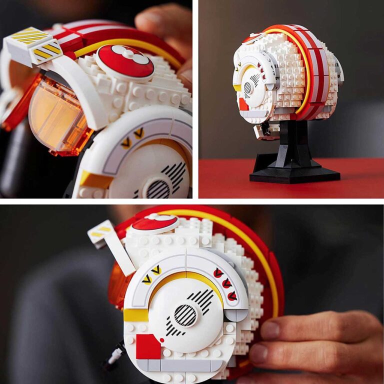 LEGO 75327 Star Wars Luke Skywalker Helm - lego star wars 75327 luke skywalker rebellenpiloten helm 5