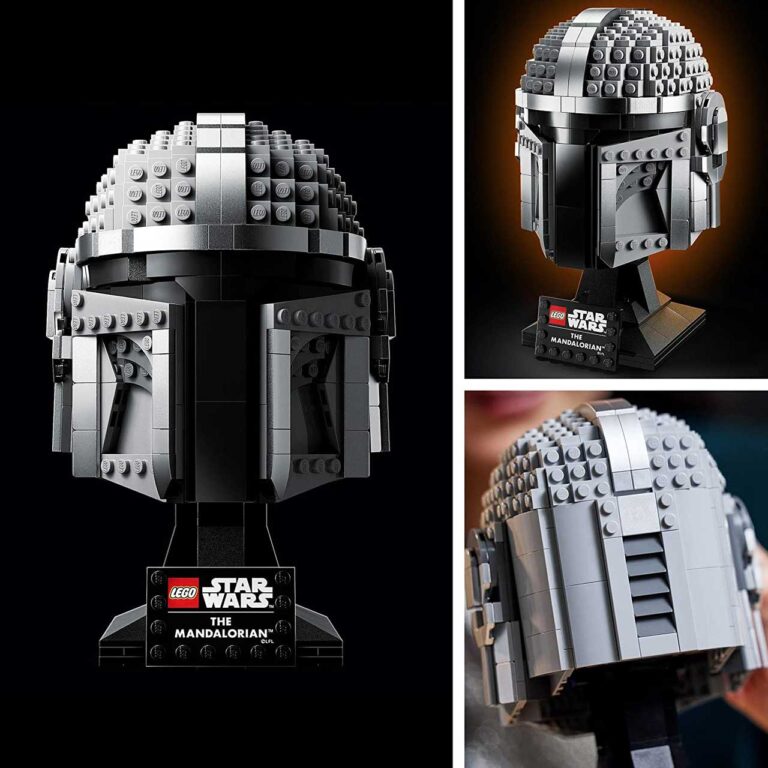 LEGO 75328 Star Wars The Mandalorian Helmet - lego star wars 75328 mandalorianer helm 7