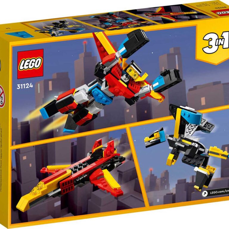 LEGO Creator bundel LEGO 31123 en LEGO 31124 - LEGO 31124 Super Mech 3