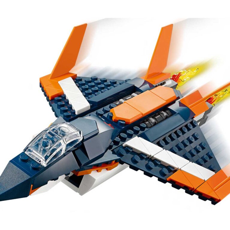LEGO Creator Expert bundel LEGO 31126 en LEGO 31127 - LEGO 31126 Supersonisch straalvliegtuig 4