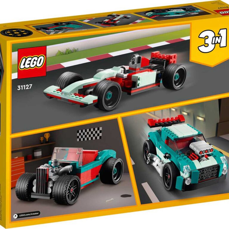 LEGO 31127 Creator 3-in-1 Straat Racer - LEGO 31127 Straatracer 3
