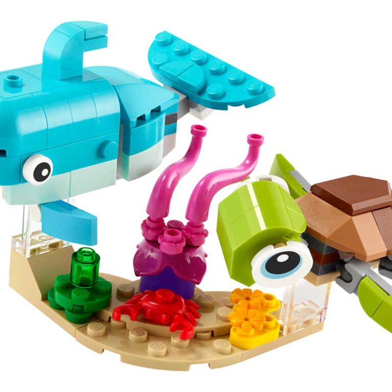 LEGO 31128 Creator 3-in-1 Dolfijn en schildpad - LEGO 31128 Dolfijn en Schildkroete 1