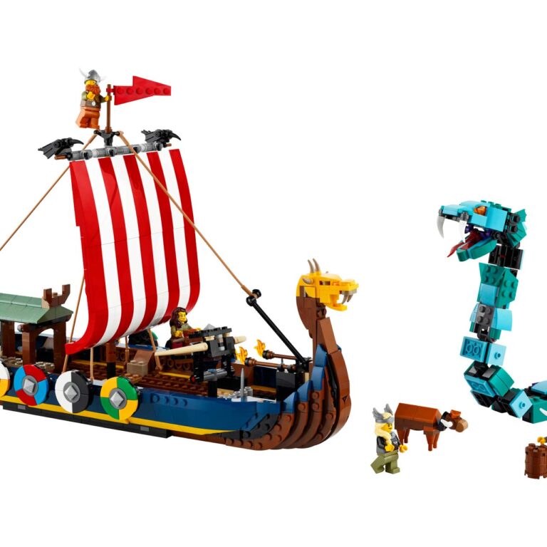 LEGO 31132 Creator 3-in-1 Viking Longship & Serpent - LEGO 31132