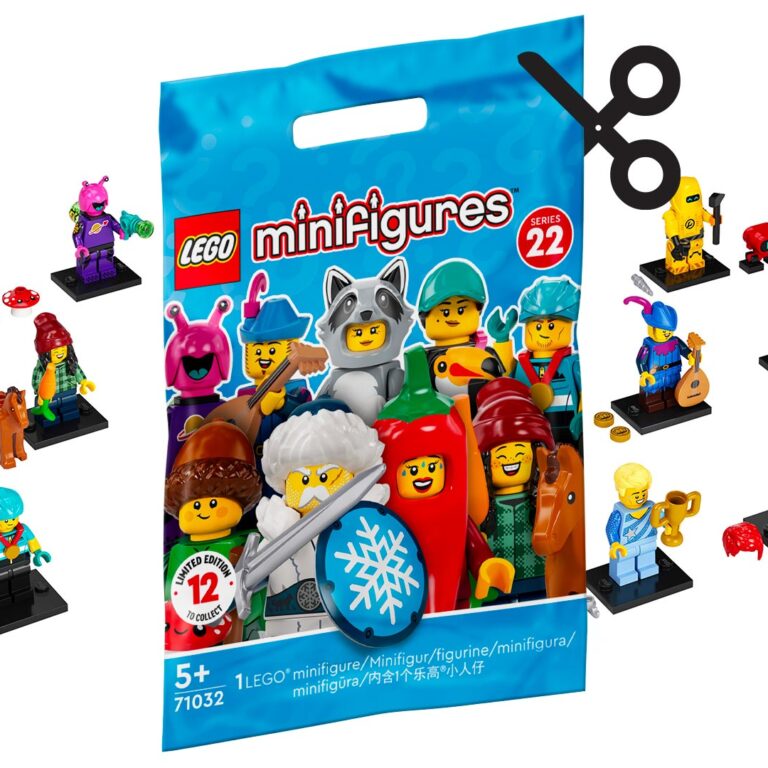 LEGO 71032 minifiguren serie 22 koop de complete serie (opengeknipte zakjes) - Unieke Bricks - Passie voor