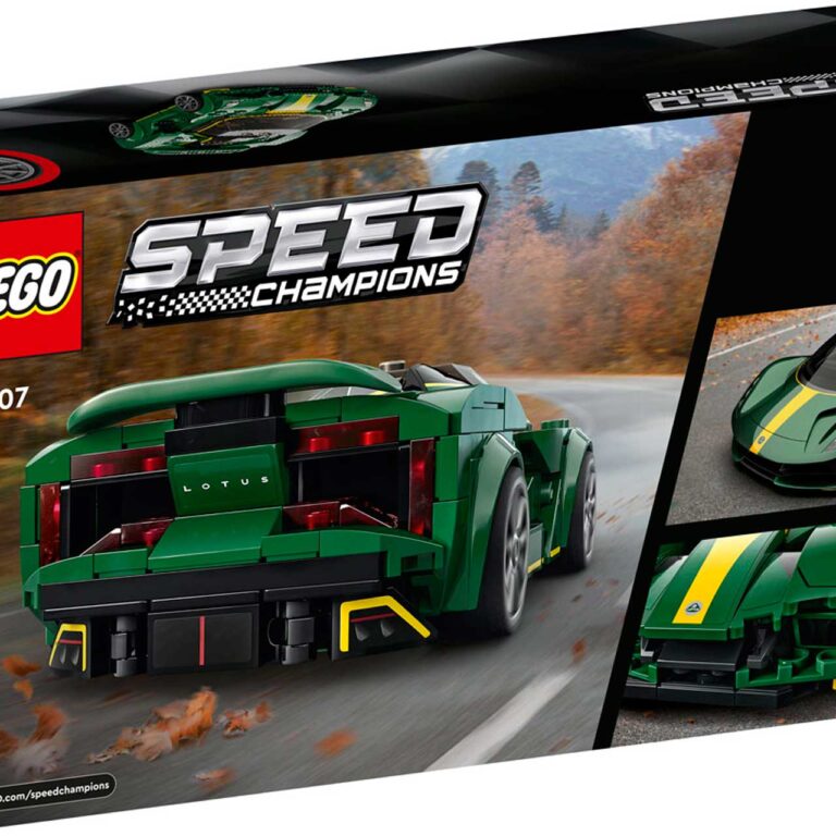 Bundel 3x LEGO Speed Champions 76906 76907 76908 - LEGO 76907 Lotus Evija 3