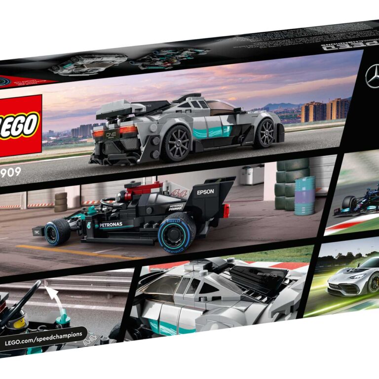 LEGO 76909 - Speed Champions Mercedes-AMG F1 W12 E Performance & Mercedes-AMG Project One - LEGO 76909 alt8