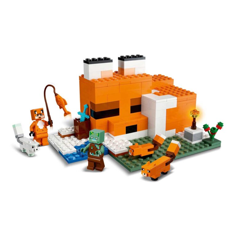 LEGO 21178 Minecraft Het vossenhuis - LEGO 21178 L25 4