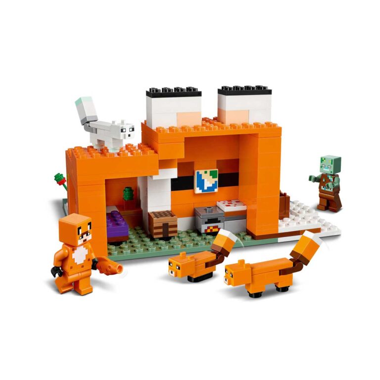 LEGO 21178 Minecraft Het vossenhuis - LEGO 21178 L26 5