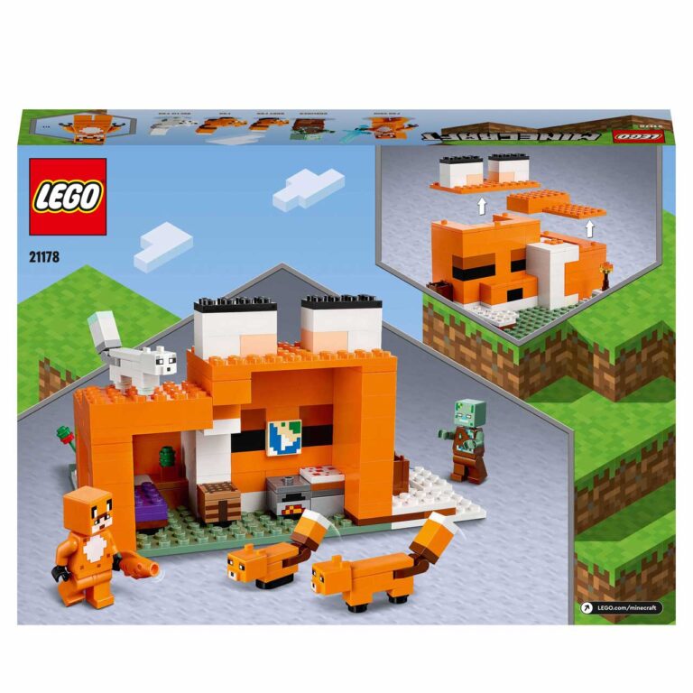 LEGO 21178 Minecraft Het vossenhuis - LEGO 21178 L45 9