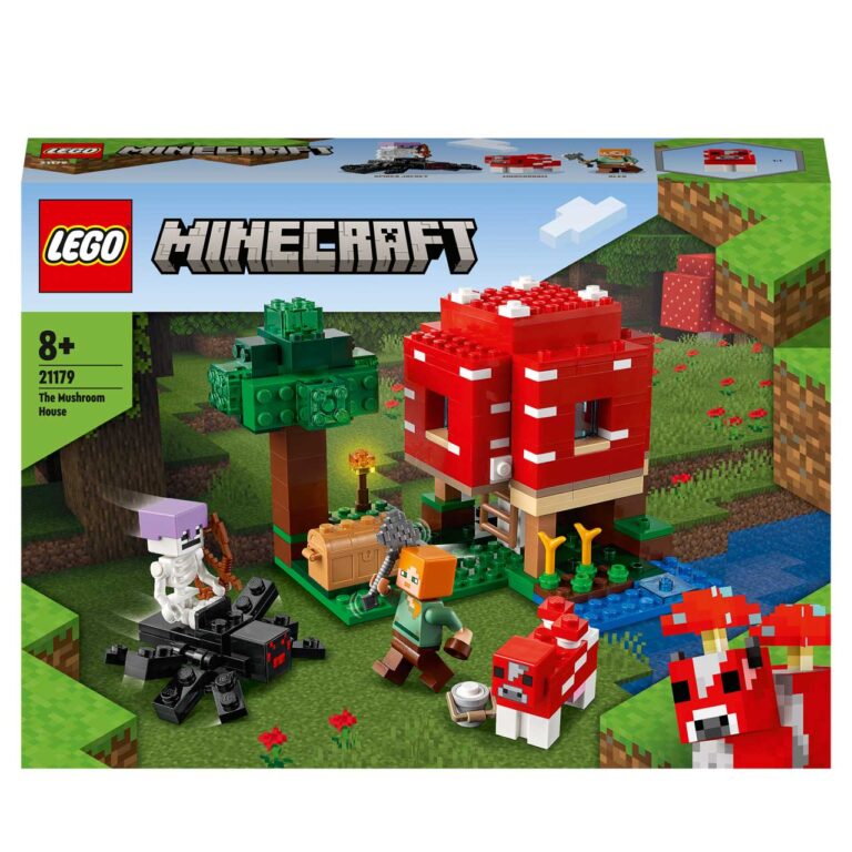 LEGO 21179 Minecraft Het Paddenstoelenhuis - LEGO 21179 L1 1