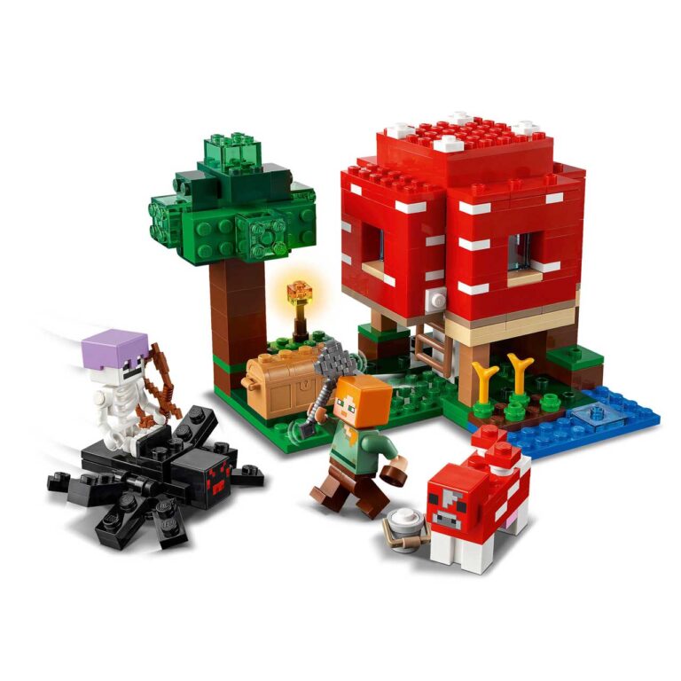 LEGO 21179 Minecraft Het Paddenstoelenhuis - LEGO 21179 L25 4