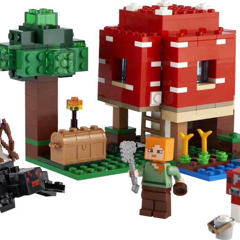 LEGO 21179 Minecraft Het Paddenstoelenhuis - LEGO 21179 L54 3