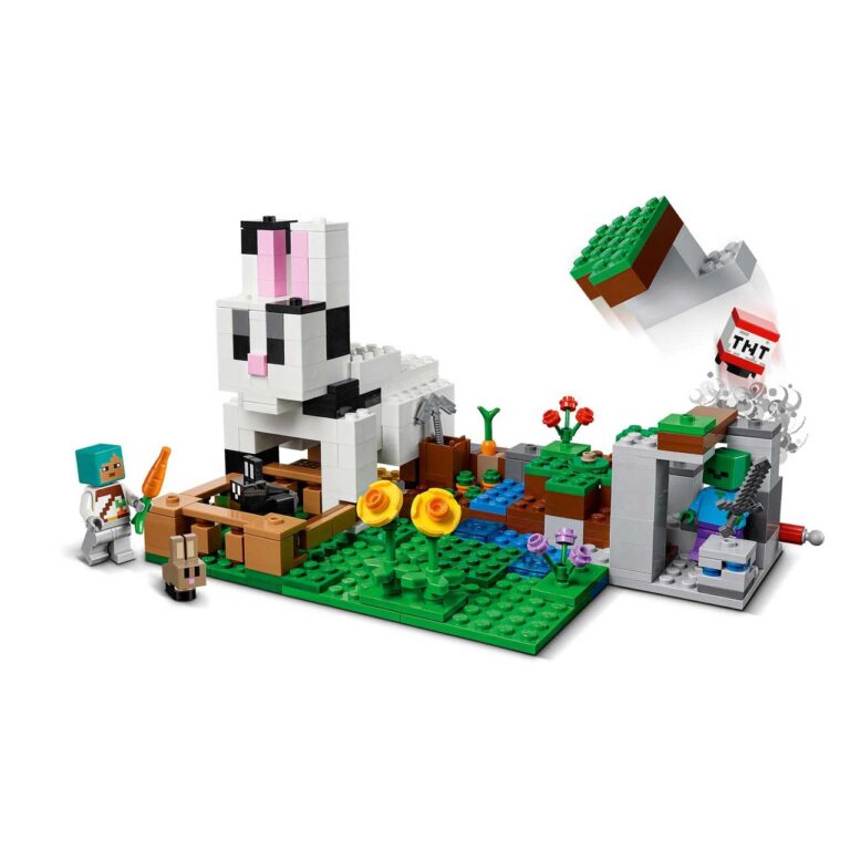 LEGO 21181 Minecraft De Konijnenhoeve - LEGO 21181 L25 4