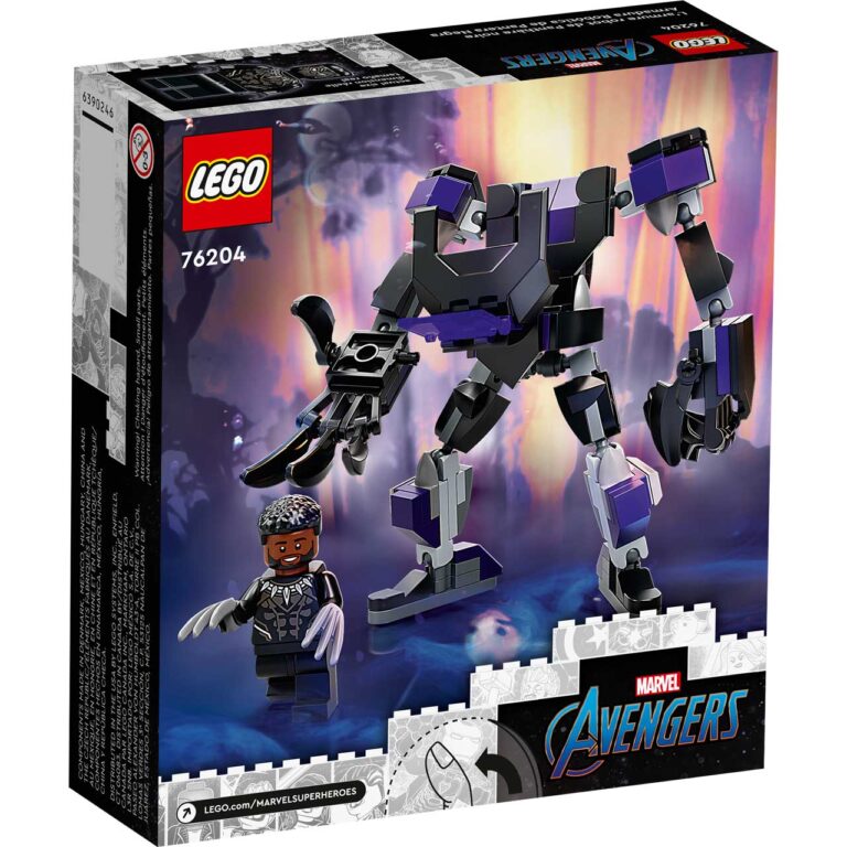 LEGO 76204 Marvel Black Panther Mech Armor - LEGO 76204 Box5