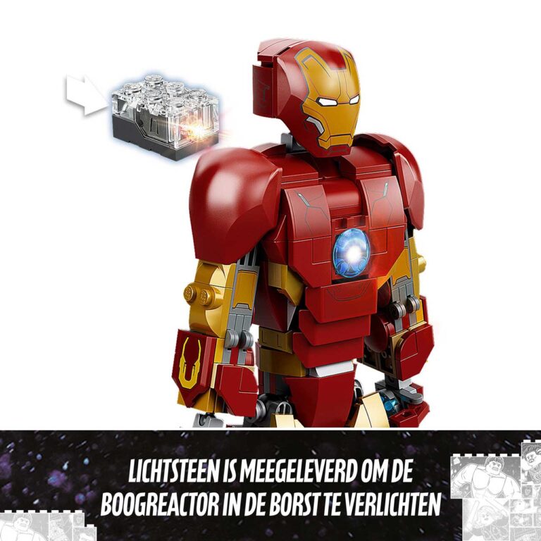 LEGO 76206 Marvel Iron Man Figure - LEGO 76206 L36 12