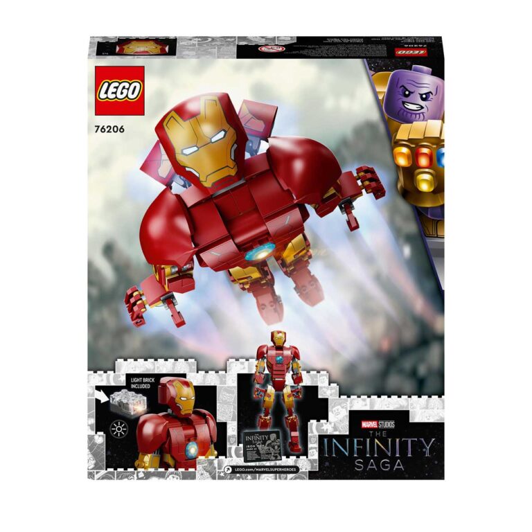 LEGO 76206 Marvel Iron Man Figure - LEGO 76206 L45 9