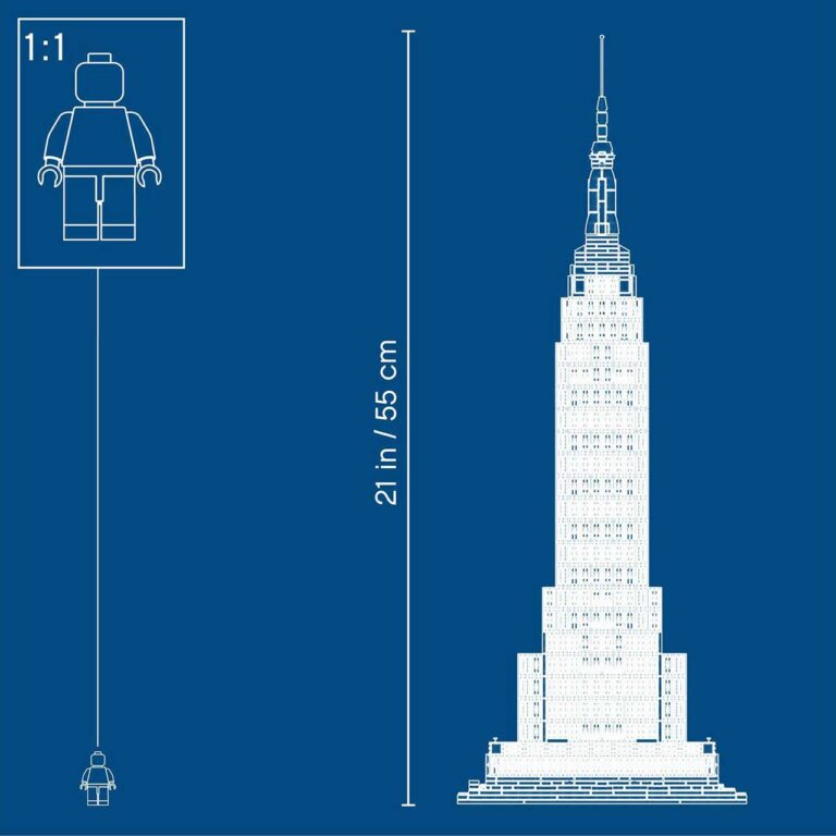 LEGO 21046 Architecture Empire State Building - LEGO 21046 INT 9