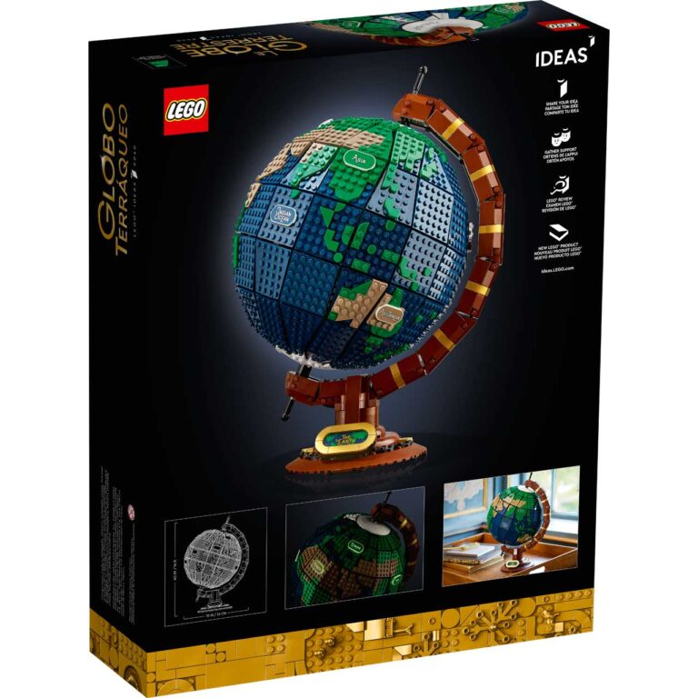 LEGO 21332 Ideas Wereldbol - LEGO 21332 8
