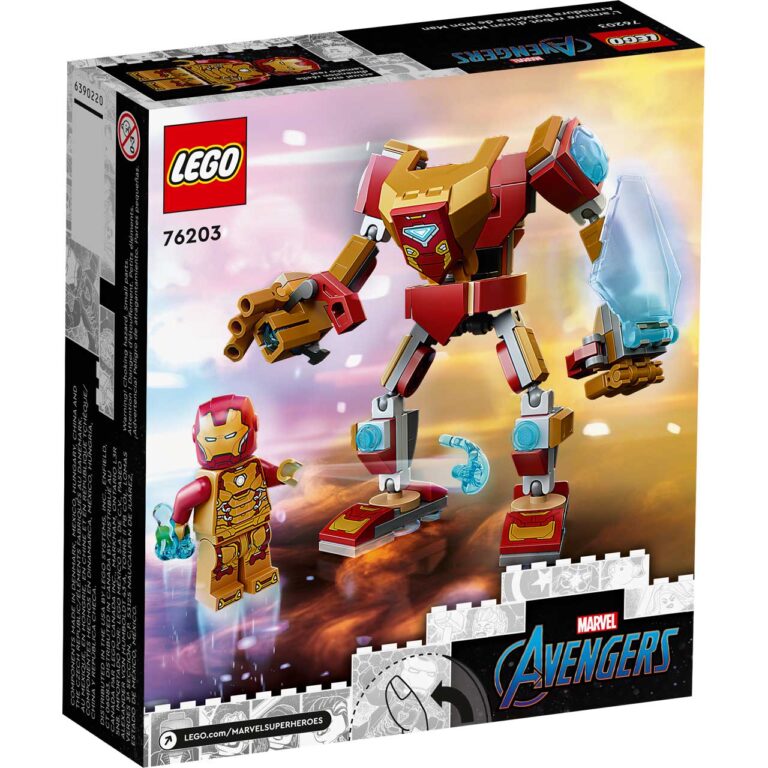 LEGO 76203 Marvel Iron Man mechapantser - LEGO 76203 4