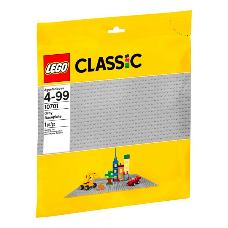 LEGO 10701 Grijze bouwplaat - lego 10701 1