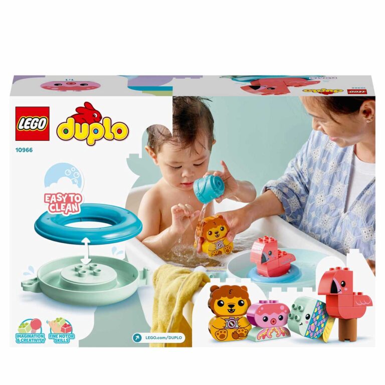 LEGO 10966 DUPLO Pret in bad: drijvend diereneiland - LEGO 10966 L45 10