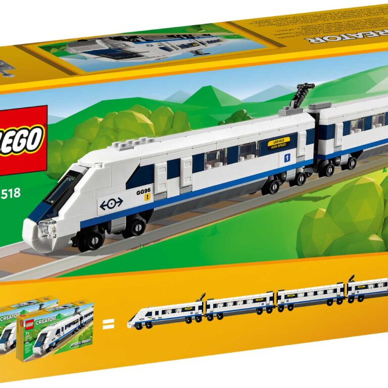 LEGO 40518 Creator Hogesnelheidstrein - LEGO 40518 alt2