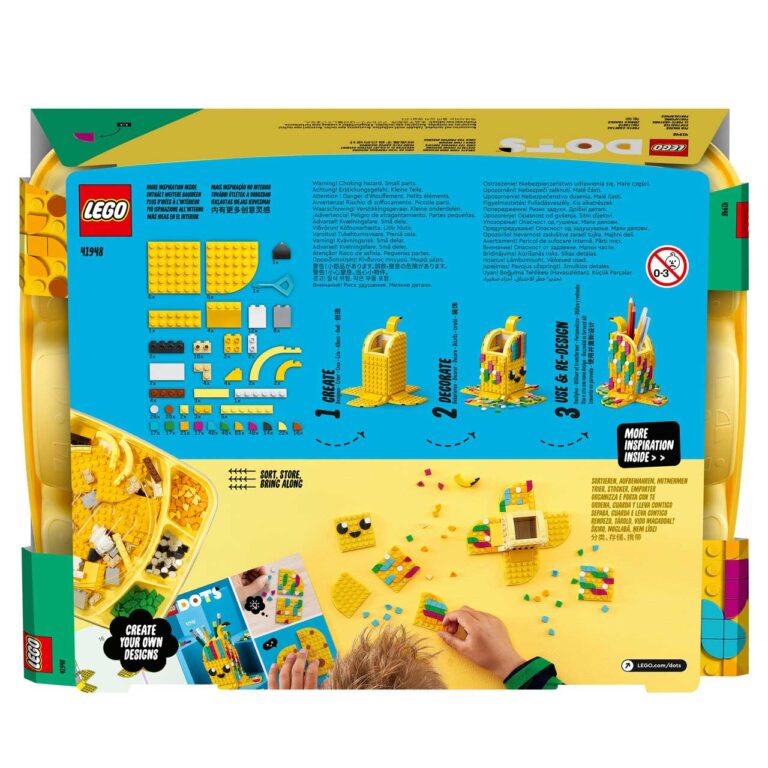 LEGO 41948 DOTS Grappige banaan - pennenhouder - LEGO 41948 L45 9