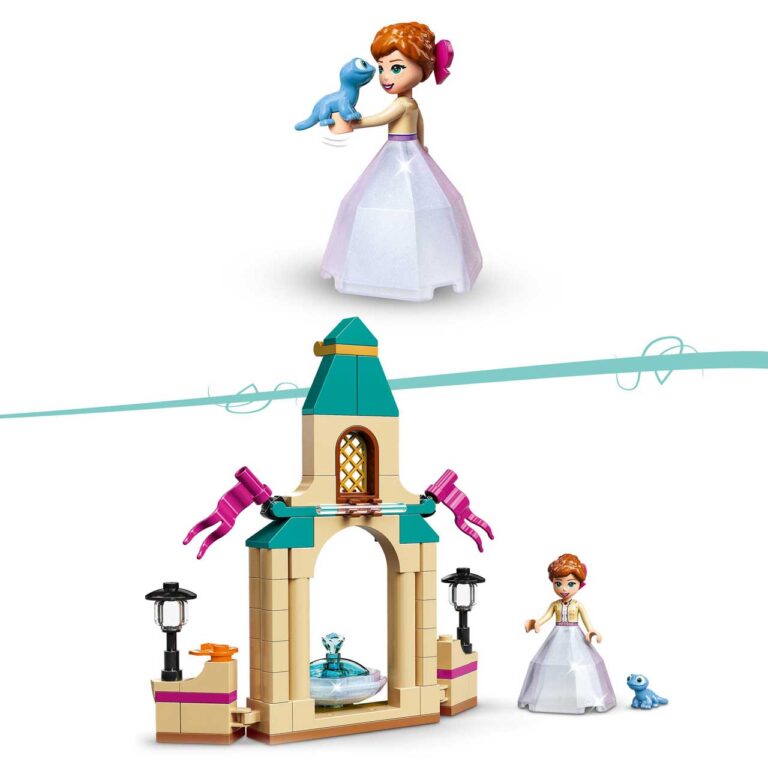 LEGO 43198 Disney Frozen Binnenplaats van Anna's kasteel - LEGO 43198 L26 5