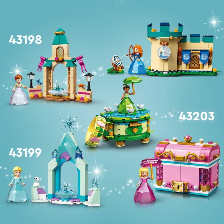 LEGO 43198 Disney Frozen Binnenplaats van Anna's kasteel - LEGO 43198 L29 8
