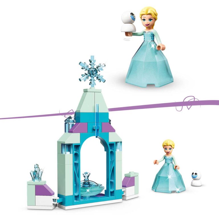 LEGO 43199 Disney Frozen Binnenplaats van Elsa's kasteel - LEGO 43199 L26 5