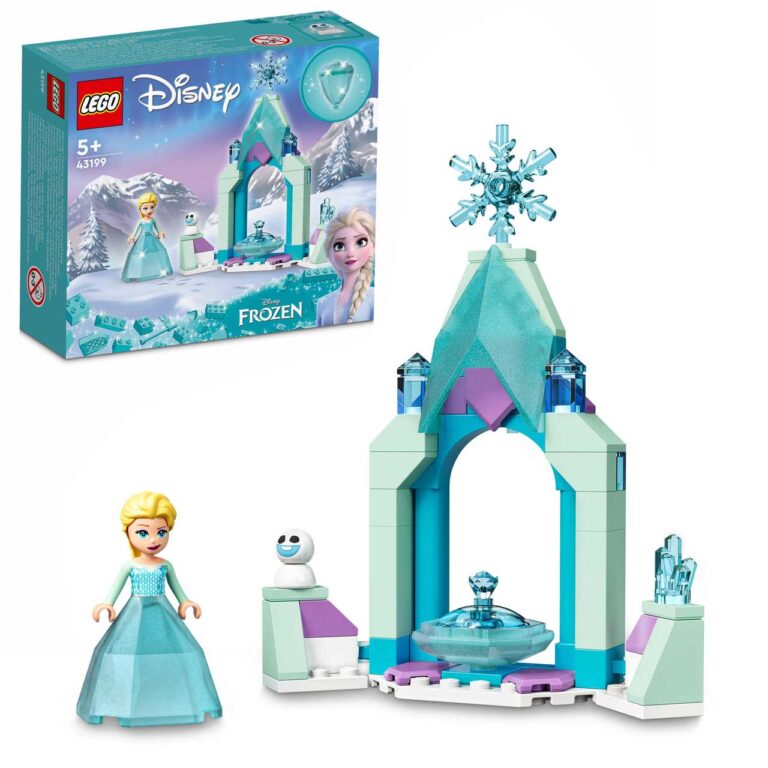 LEGO 43199 Disney Frozen Binnenplaats van Elsa's kasteel - LEGO 43199 L2 2