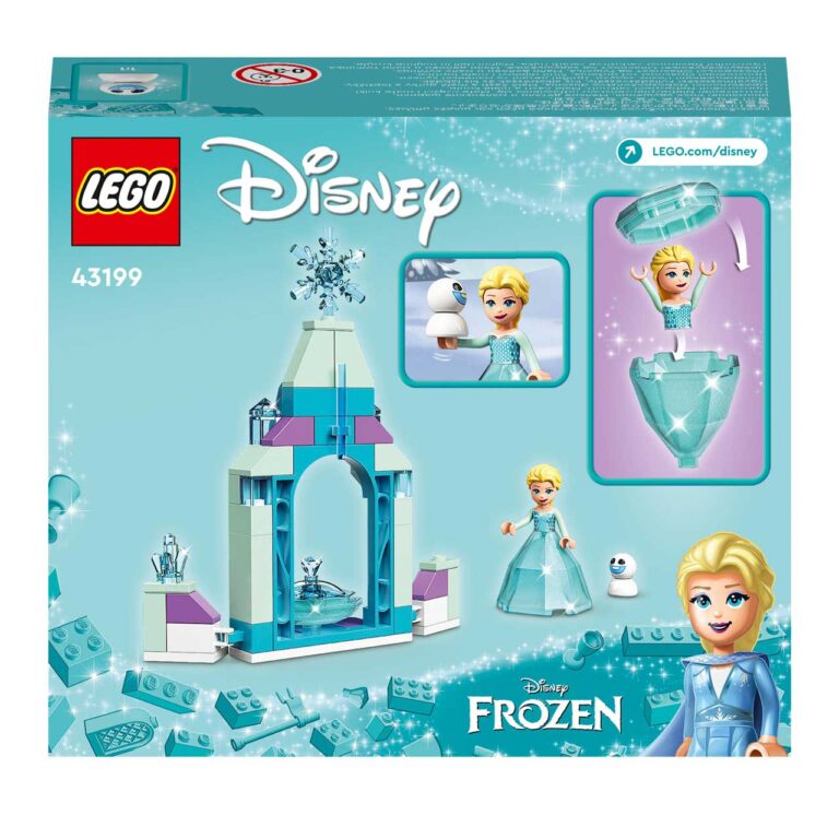 LEGO 43199 Disney Frozen Binnenplaats van Elsa's kasteel - LEGO 43199 L45 10
